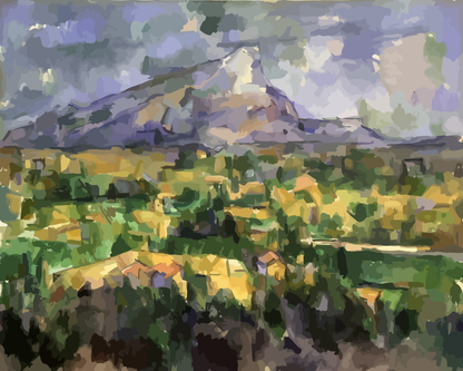 Mont Sainte-Victoire - Paul Cézanne