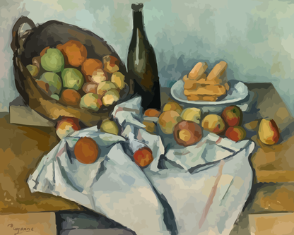 The Basket of Apples - Paul Cézanne