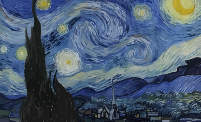 The Starry Night - Van Gogh