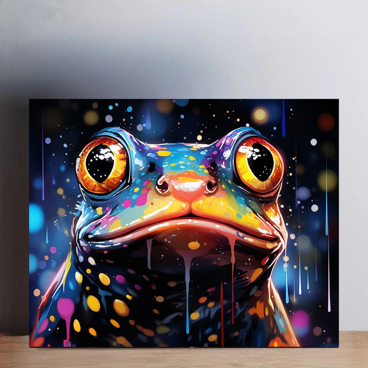 Abstract Frog